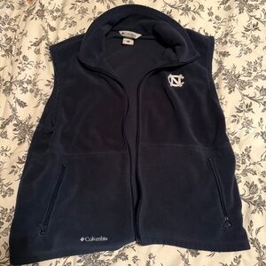 Columbia UNC Zip-up vest men’s XL